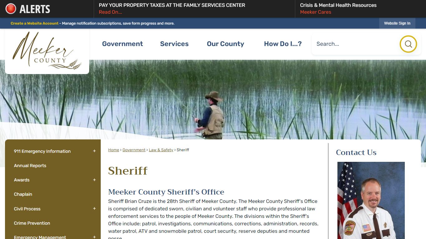 Sheriff | Meeker County, MN - Official Website