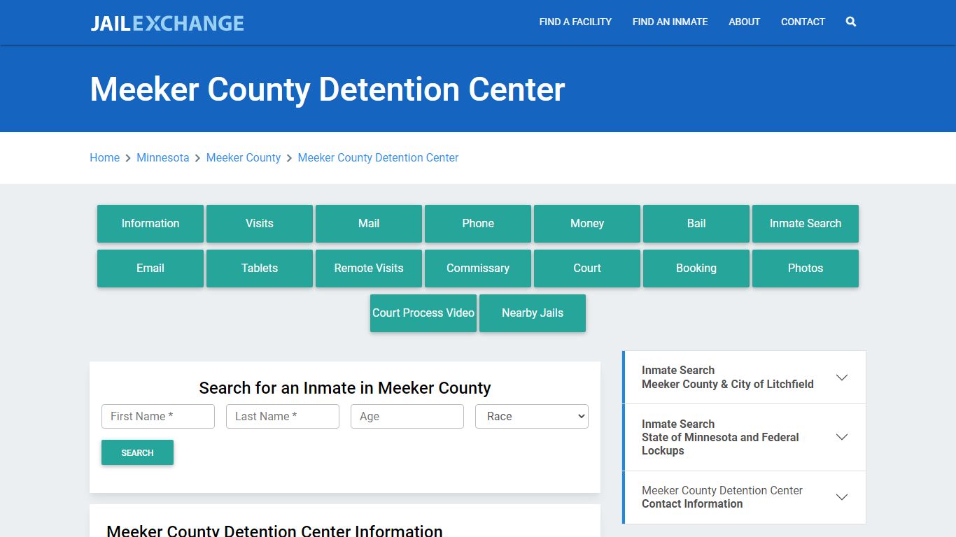 Meeker County Detention Center - Jail Exchange